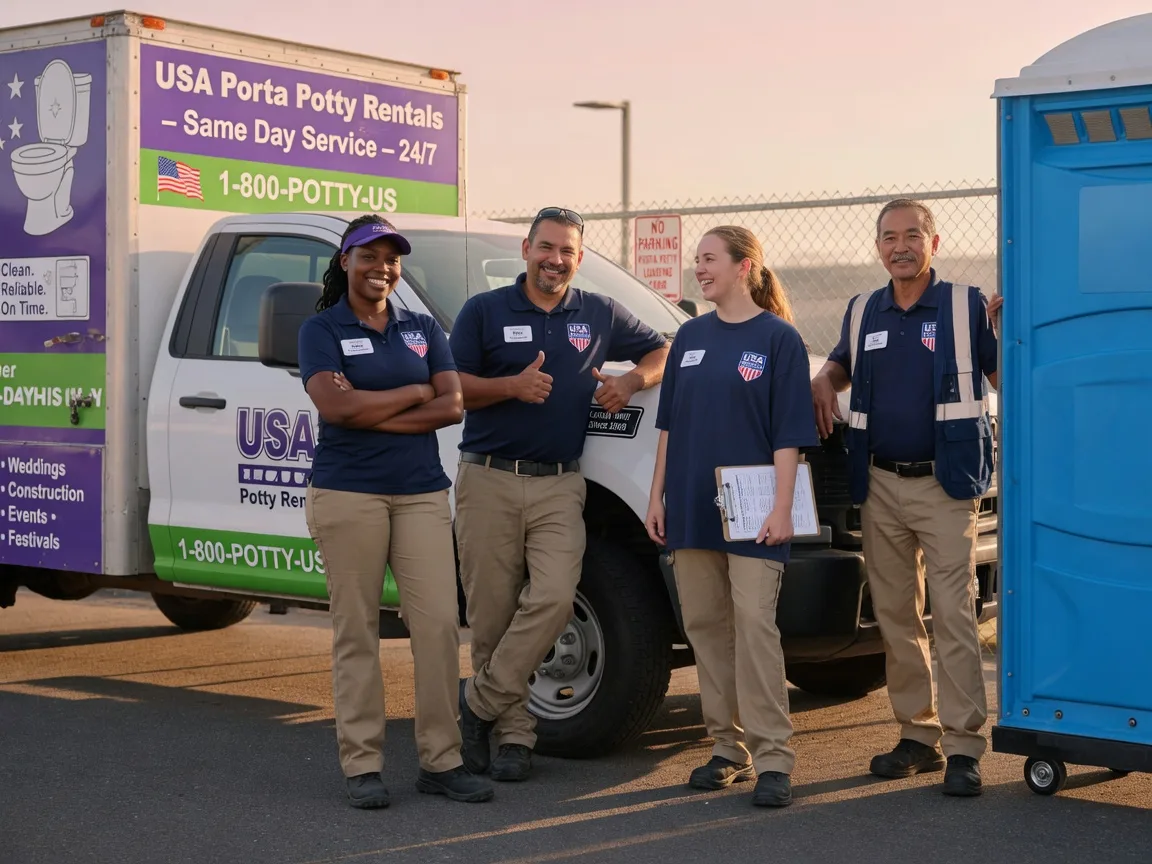 Porta Potty Rental company in Orange, TX